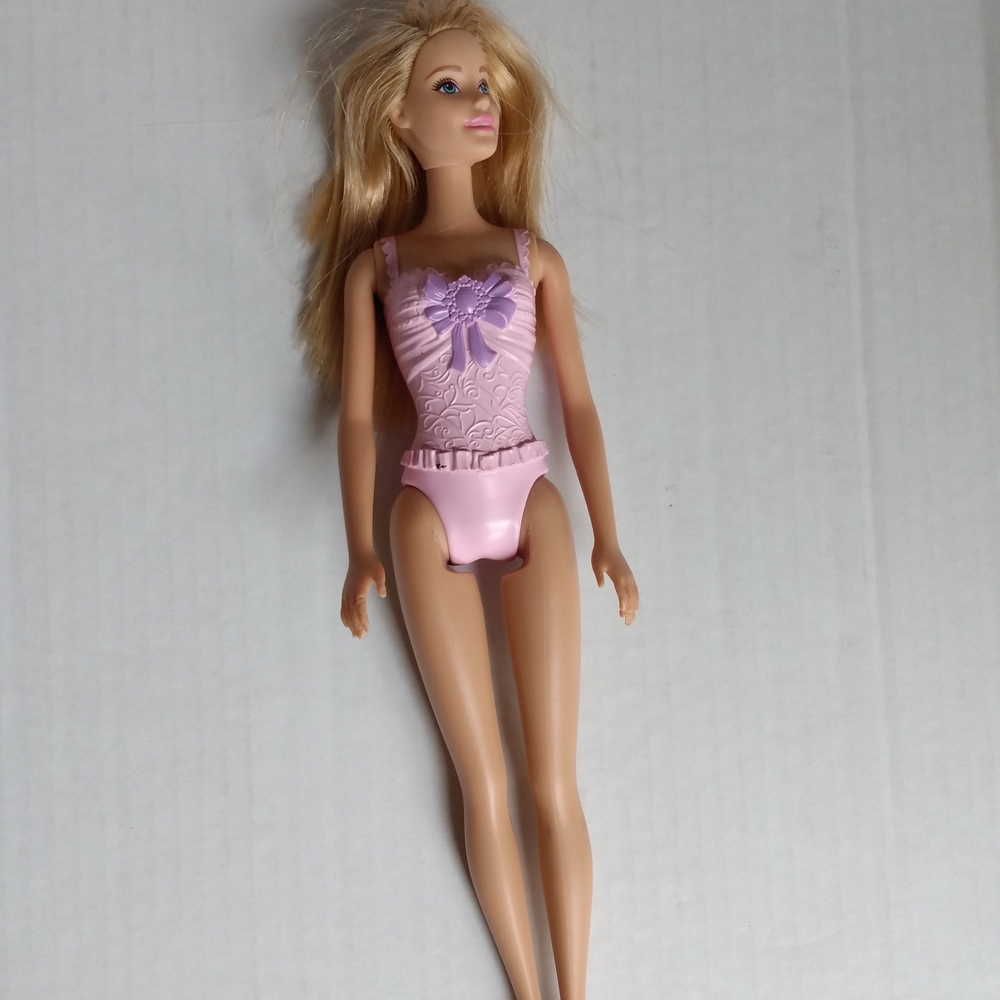 Barble Mattel 2013 Princess Doll Pink Bodice Blonde No Clothes or Accessories